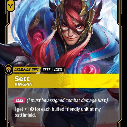 CardboardCrack - Sett - Kingpin (Alternate Art) - Origins (OGN)