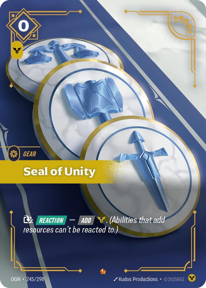 CardboardCrack - Seal of Unity - Origins (OGN)