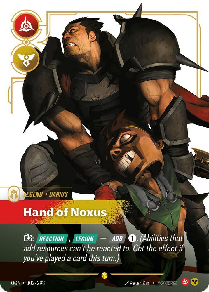 CardboardCrack - Darius - Hand of Noxus (Overnumbered)