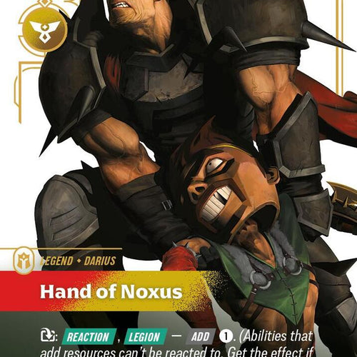 CardboardCrack - Darius - Hand of Noxus (Overnumbered)