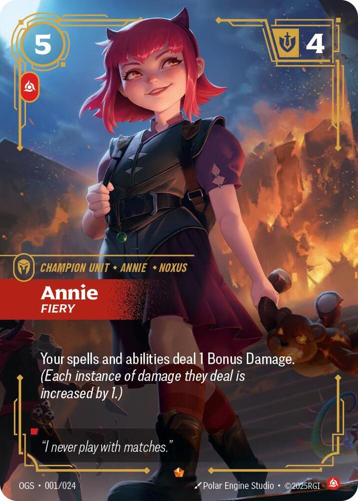 CardboardCrack - Annie - Fiery - Origins: Proving Grounds (OGS:PG)