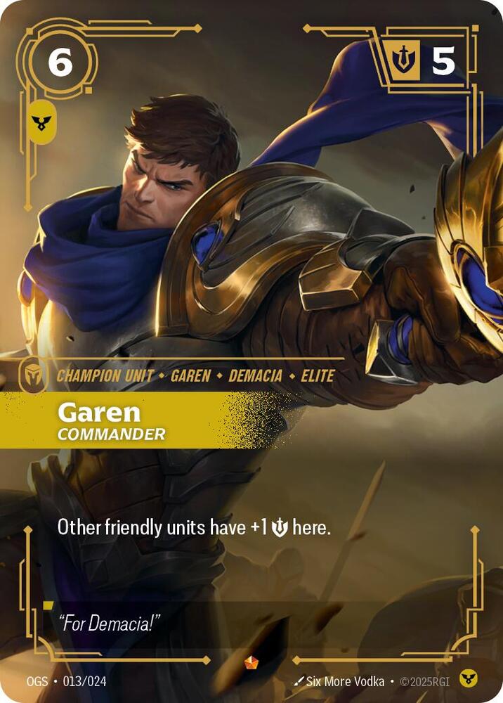 CardboardCrack - Garen - Commander - Origins: Proving Grounds (OGS:PG)