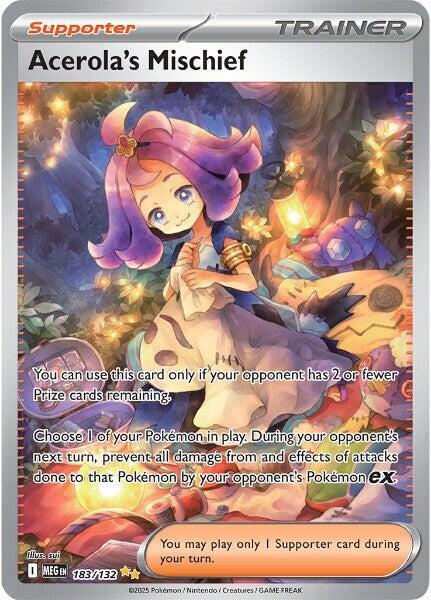 CardboardCrack - Acerola's Mischief - 183/132 - ME01: Mega Evolution (MEG)