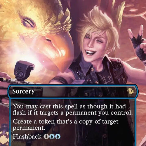 CardboardCrack - Flash Photography (Borderless) - Commander: FINAL FANTASY (FIC)