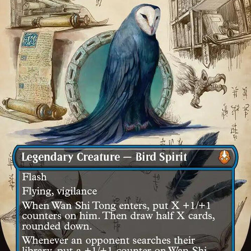 CardboardCrack - Wan Shi Tong, Librarian (Borderless) - Avatar: The Last Airbender (TLA) - FOIL