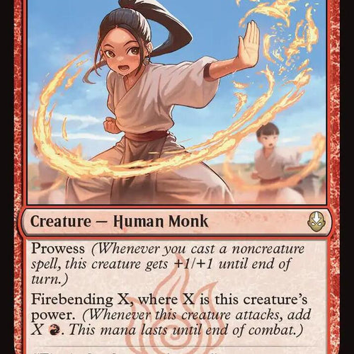 CardboardCrack - Firebending Student - Avatar: The Last Airbender (TLA) - FOIL