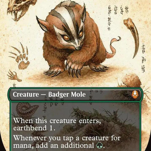CardboardCrack - Badgermole Cub (Borderless) - Avatar: The Last Airbender (TLA) - FOIL
