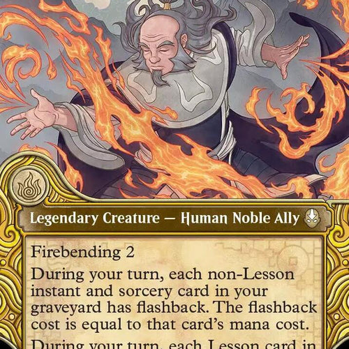 CardboardCrack - Iroh, Grand Lotus (Showcase) - Avatar: The Last Airbender (TLA) - FOIL