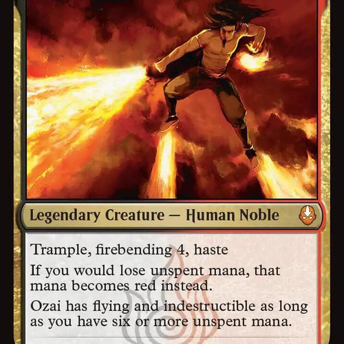 CardboardCrack - Ozai, the Phoenix King - Avatar: The Last Airbender (TLA) - FOIL