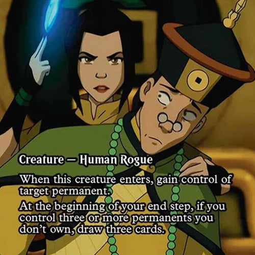CardboardCrack - Agent of Treachery (Borderless) - Avatar: The Last Airbender: Eternal-Legal (TLE)