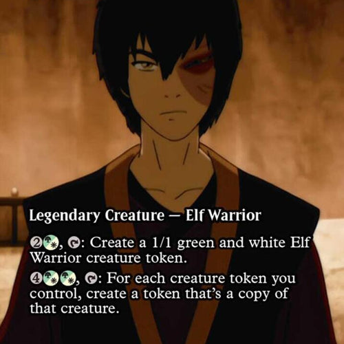 CardboardCrack - Zuko, Redeemed - Rhys the Redeemed (Borderless) - Avatar: The Last Airbender: Eternal-Legal (TLE)