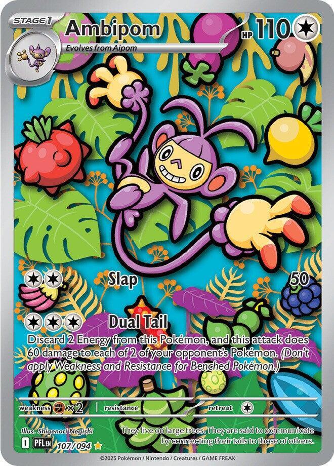 CardboardCrack - Ambipom - 107/094 - ME02: Phantasmal Flames (PFL)
