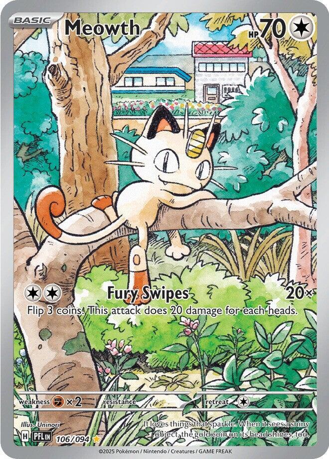 CardboardCrack - Meowth - ME02: Phantasmal Flames (PFL)
