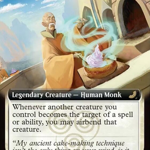 CardboardCrack - Monk Gyatso (Extended Art) - Avatar: The Last Airbender: Eternal-Legal (TLE) - FOIL