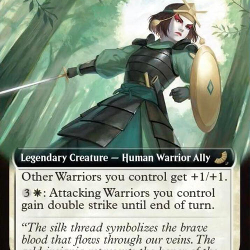 CardboardCrack - Suki, Kyoshi Captain (Extended Art) - Avatar: The Last Airbender: Eternal-Legal (TLE) - FOIL