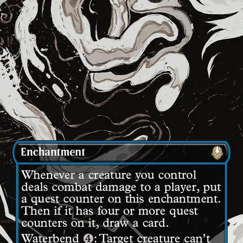 CardboardCrack - Waterbender Ascension (Borderless) - Avatar: The Last Airbender (TLA) - FOIL