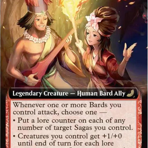 CardboardCrack - Chong and Lily, Nomads (Extended Art) - Avatar: The Last Airbender: Eternal-Legal (TLE) - FOIL