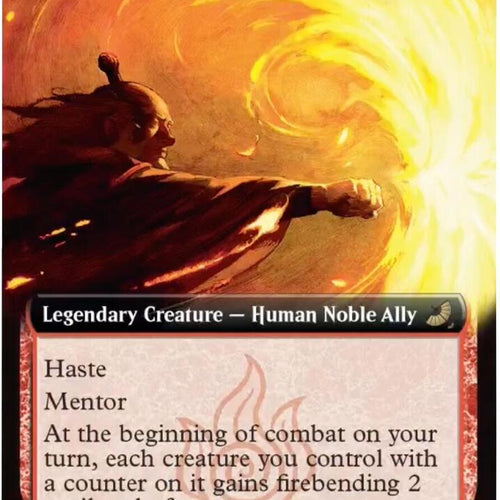 CardboardCrack - Iroh, Dragon of the West (Extended Art) - Avatar: The Last Airbender: Eternal-Legal (TLE)