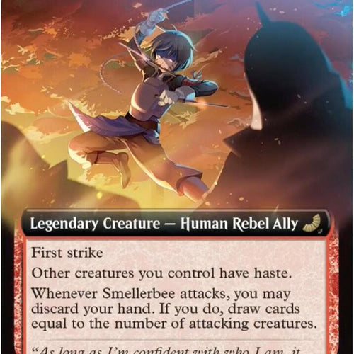 CardboardCrack - Smellerbee, Rebel Fighter (Extended Art) - Avatar: The Last Airbender: Eternal-Legal (TLE)