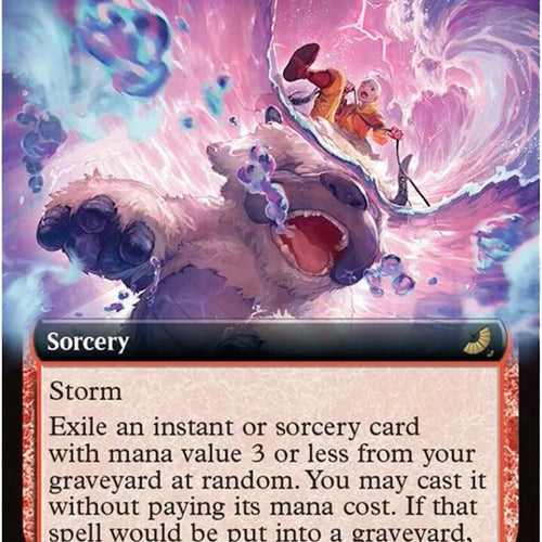 CardboardCrack - Storm of Memories (Extended Art) - Avatar: The Last Airbender: Eternal-Legal (TLE) - FOIL