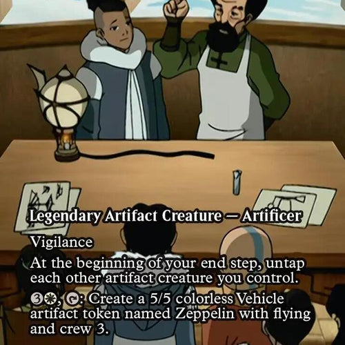 CardboardCrack - The Mechanist, Tactical Tinkerer - Lita, Mechanical Engineer (Borderless) - Avatar: The Last Airbender: Eternal-Legal (TLE) - FOIL