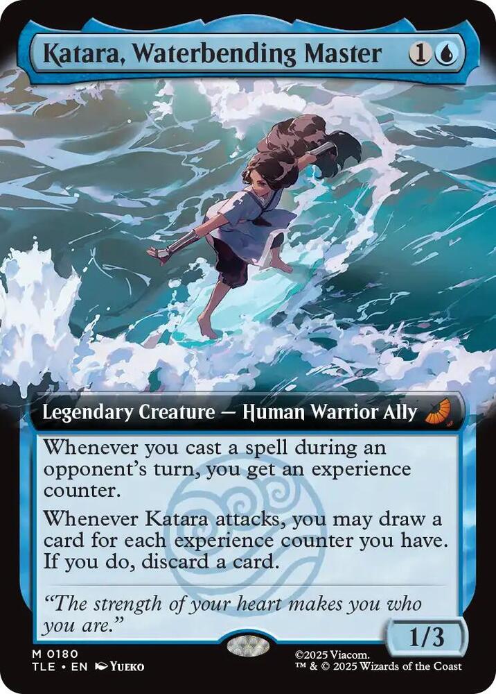 CardboardCrack - Katara, Waterbending Master (Extended Art) - Avatar: The Last Airbender: Eternal-Legal (TLE)