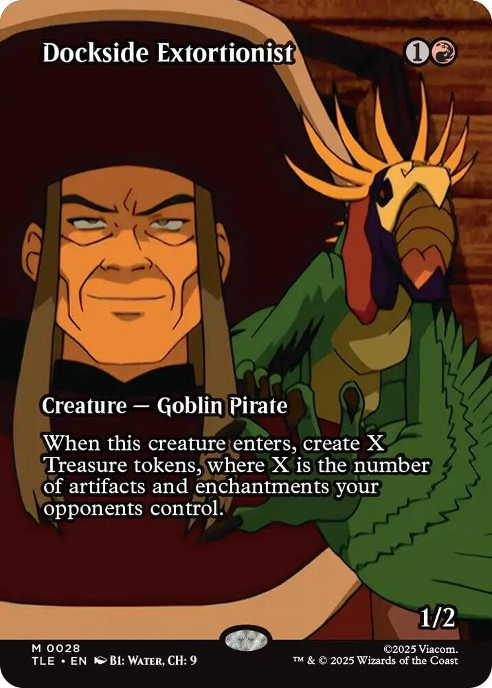 CardboardCrack - Dockside Extortionist (Borderless) - Avatar: The Last Airbender: Eternal-Legal (TLE)