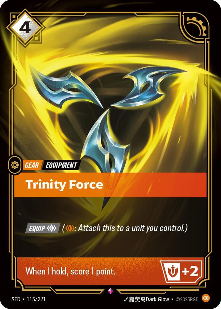 CardboardCrack - Trinity Force - Spiritforged (SPF)