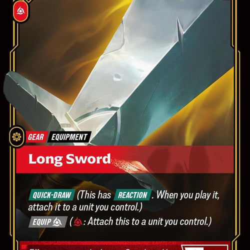 CardboardCrack - Long Sword - Spiritforged (SPF)
