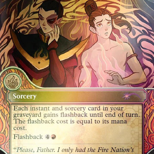 CardboardCrack - Past in Flames (Rainbow Foil) - Secret Lair Drop Series (SLD)