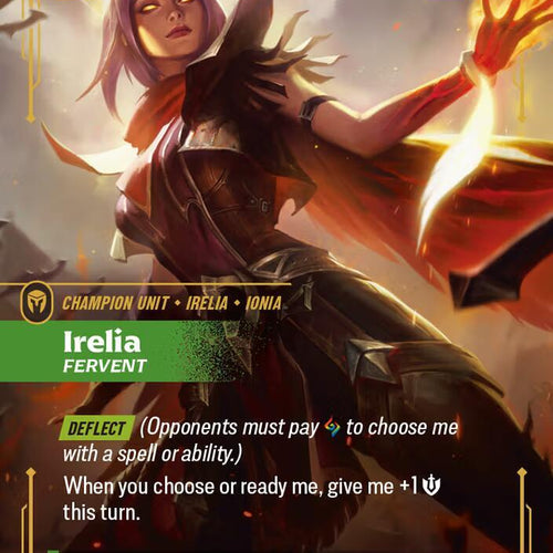 CardboardCrack - Irelia - Fervent (Alternate Art) - Spiritforged (SFD)