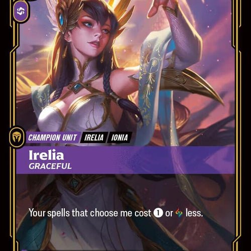 CardboardCrack - Irelia - Graceful (Alternate Art) - Spiritforged (SPF)