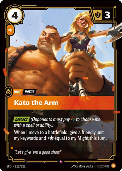 CardboardCrack - Kato the Arm - Spiritforged (SPF)