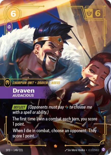 CardboardCrack - Draven - Audacious - Spiritforged (SFD)
