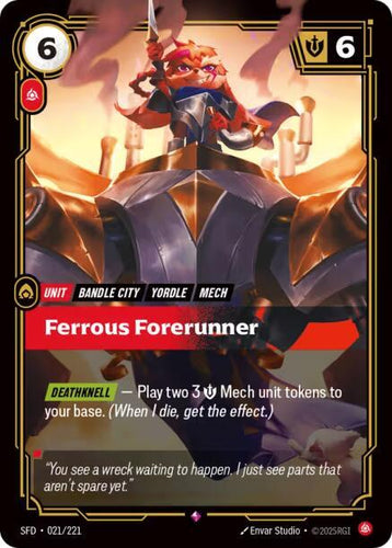CardboardCrack - Ferrous Forerunner - Spiritforged (SPF)