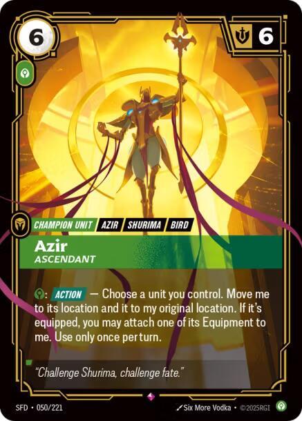 CardboardCrack - Azir - Ascendant - Spiritforged (SPF)