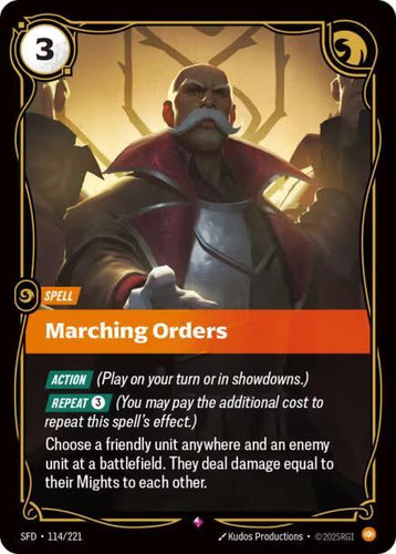 CardboardCrack - Marching Orders - Spiritforged (SPF)