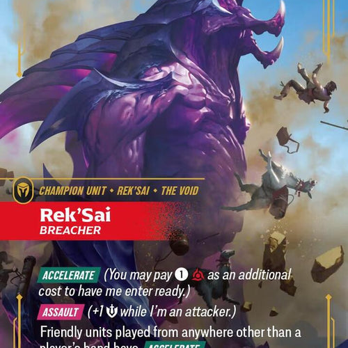 CardboardCrack - Rek'Sai - Breacher - Spiritforged (SPF)