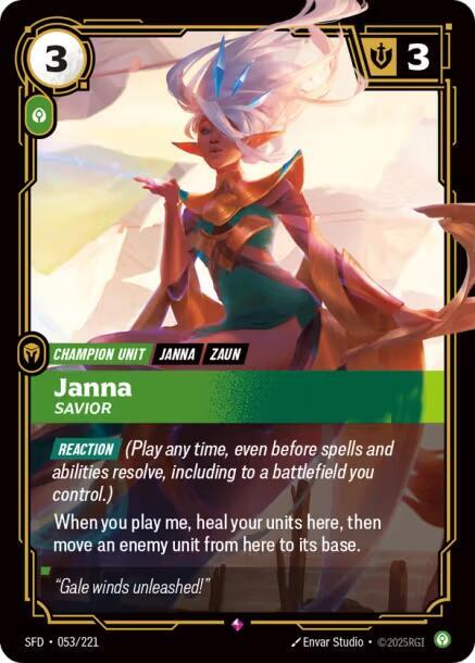 CardboardCrack - Janna - Savior - Spiritforged (SPF)