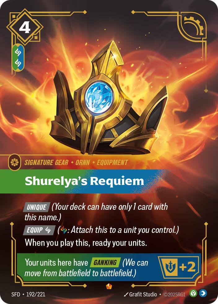 CardboardCrack - Shurelya's Requiem - Spiritforged (SPF)