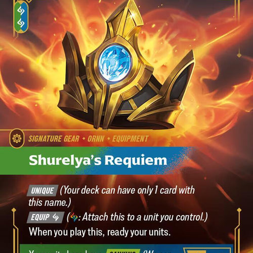 CardboardCrack - Shurelya's Requiem - Spiritforged (SPF)