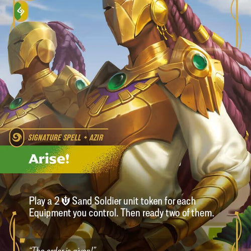 CardboardCrack - Arise! - Spiritforged (SFD)