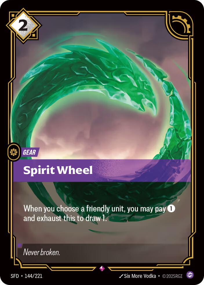 CardboardCrack - Spirit Wheel - Spiritforged (SPF)