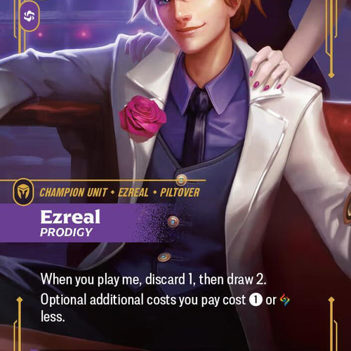 CardboardCrack - Ezreal - Prodigy (Alternate Art) - Spiritforged (SFD)