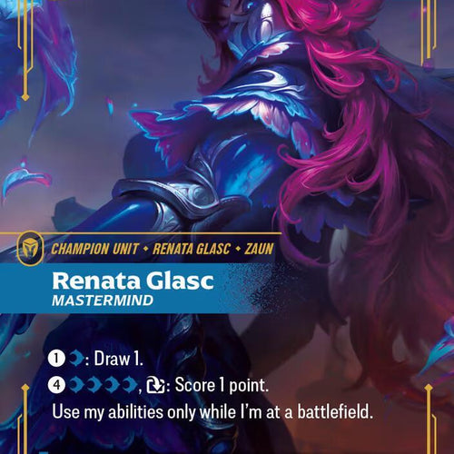 CardboardCrack - Renata Glasc - Mastermind (Alternate Art) - Spiritforged (SFD)