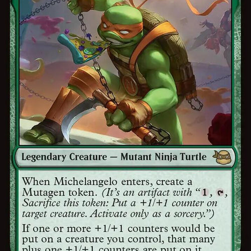 CardboardCrack - Michelangelo, Weirdness to 11 - Teenage Mutant Ninja Turtles (TMT)
