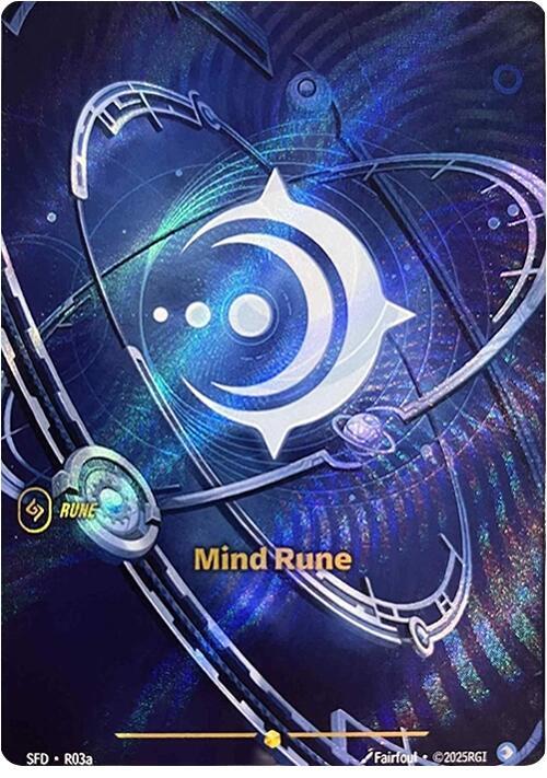 CardboardCrack - Mind Rune (Alternate Art) - Spiritforged (SPF)