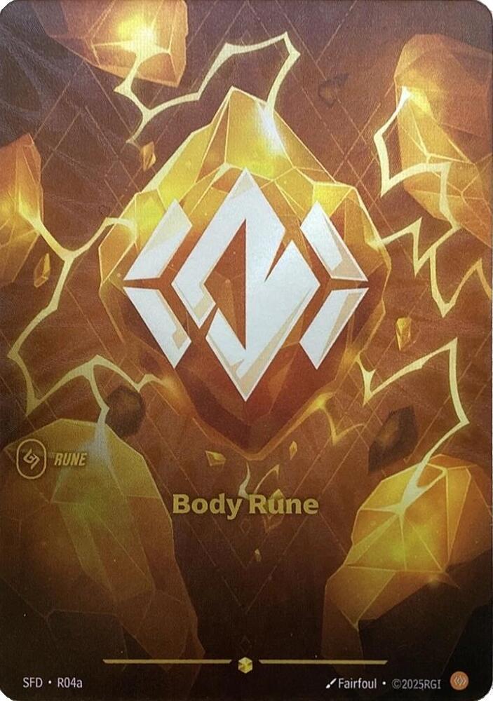 CardboardCrack - Body Rune (Alternate Art) - Spiritforged (SFD)