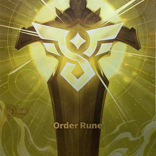 CardboardCrack - Order Rune (Alternate Art) - Spiritforged (SFD)