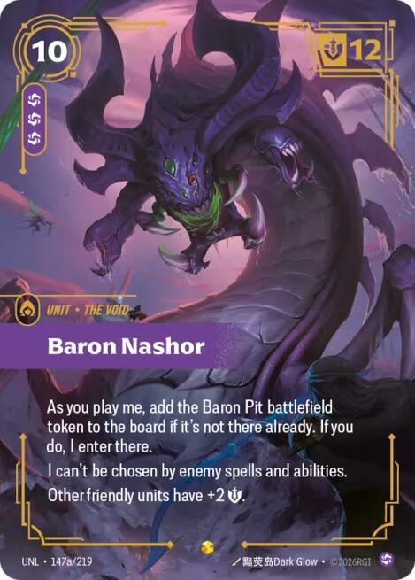 CardboardCrack - Baron Nashor (Alternate Art) - Unleashed (UNL)